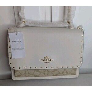 Coach Klare Crossbody - Light Khaki Multi, Snakeskin Embossed, NWT